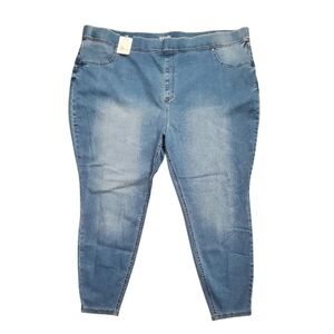 Terra & Sky Women's Denim Blue Jeggings